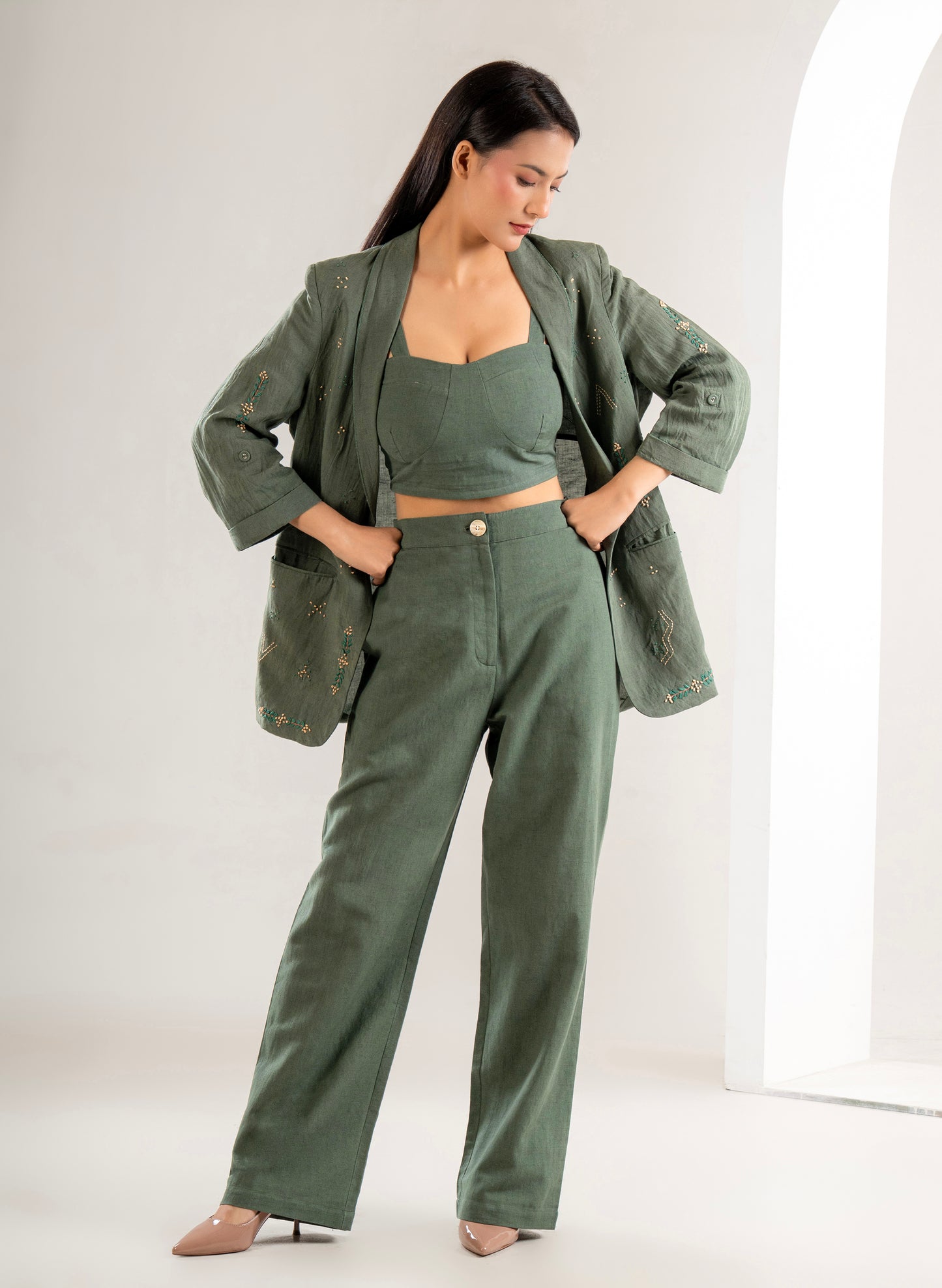 Monopoli Set (Olive)