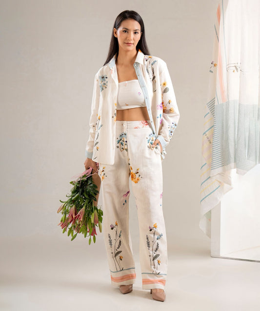 The Girona Co-ord Set (Ivory)