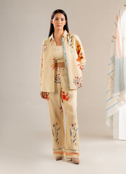 Girona Co-ord Set (Butter Yellow)