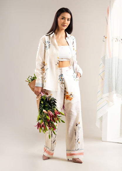 The Girona Co-ord Set (Ivory)