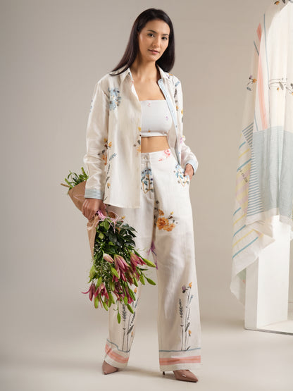 The Girona Co-ord Set (Ivory)