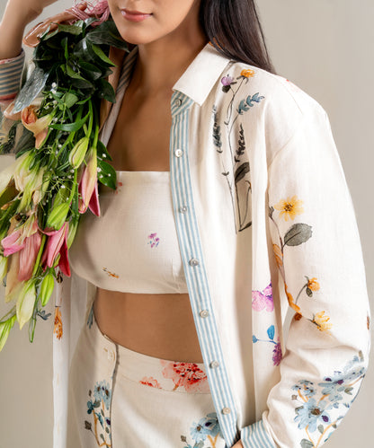 The Girona Co-ord Set (Ivory)