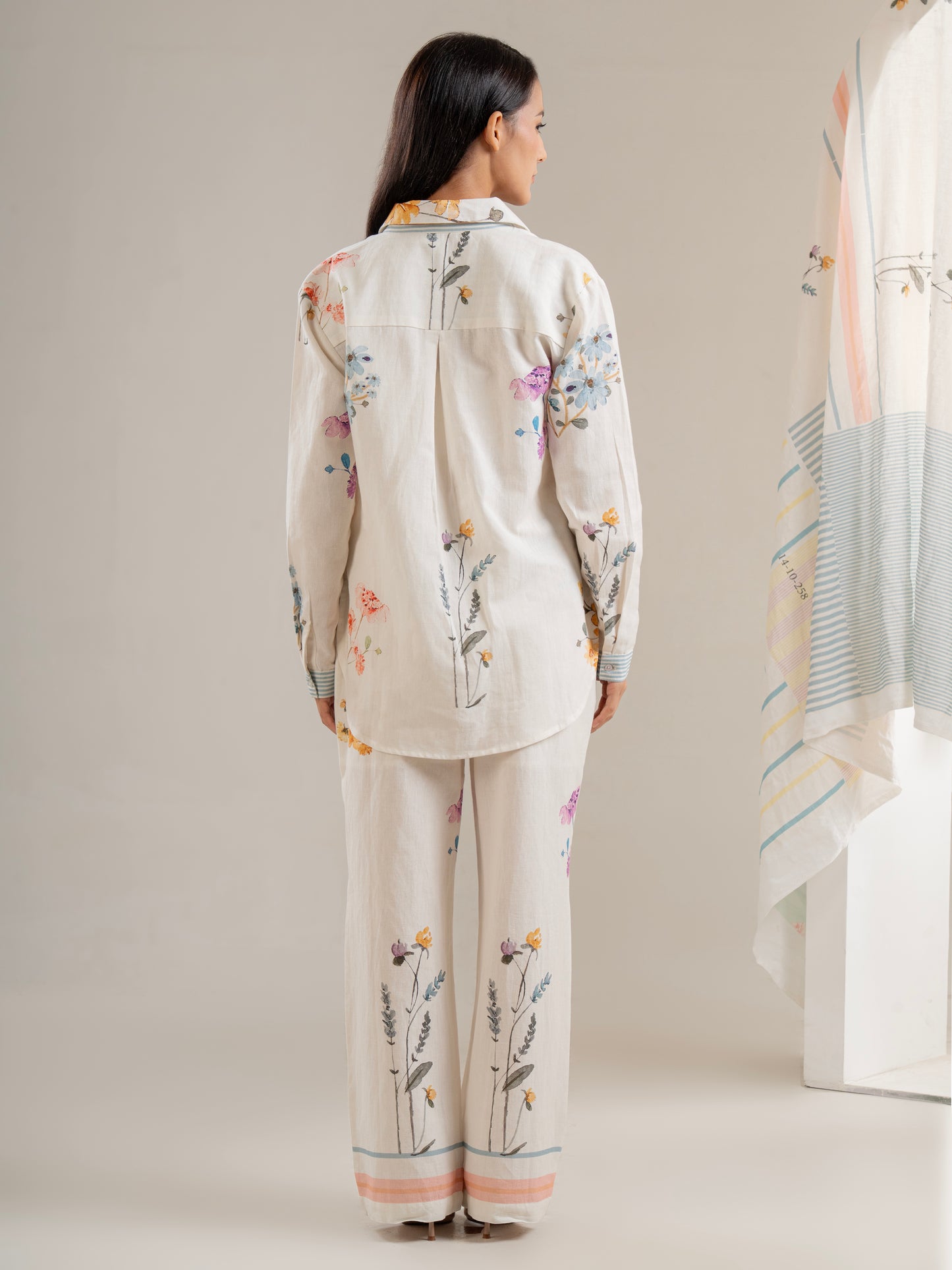 The Girona Co-ord Set (Ivory)