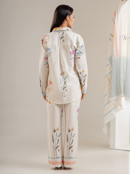 The Girona Co-ord Set (Ivory)