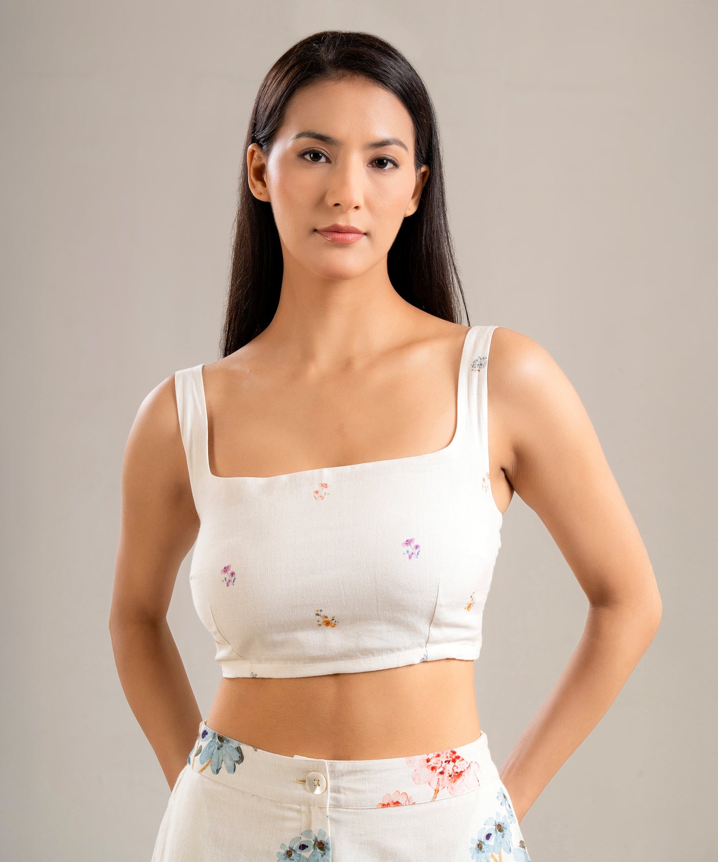The Girona Co-ord Set (Ivory)
