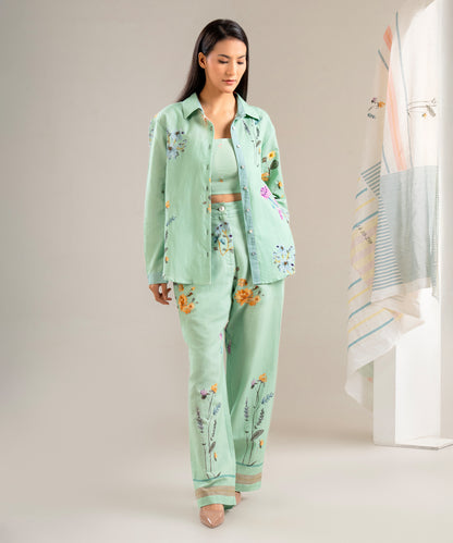 Girona Co-ord Set (Mint)