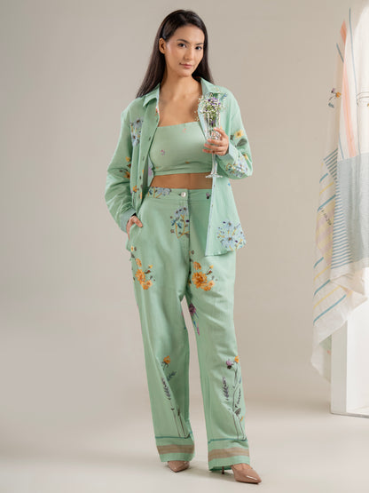 Girona Co-ord Set (Mint)