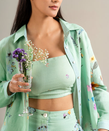 Girona Co-ord Set (Mint)