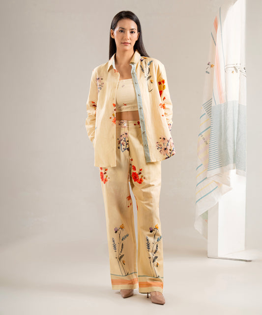 Girona Co-ord Set (Butter Yellow)