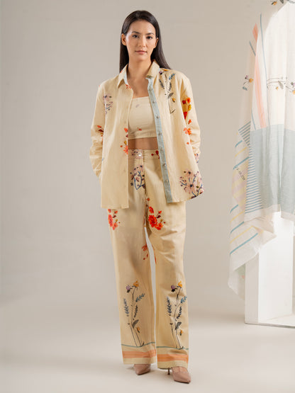 Girona Co-ord Set (Butter Yellow)