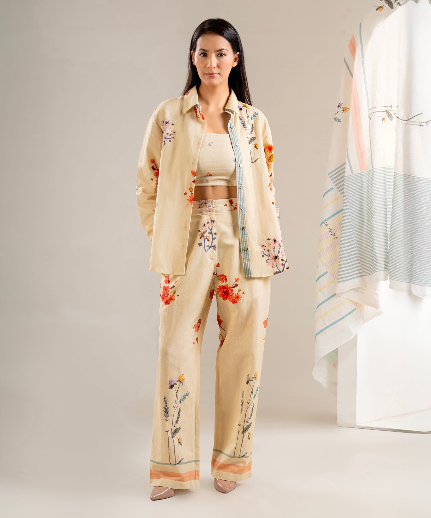 Girona Co-ord Set (Butter Yellow)