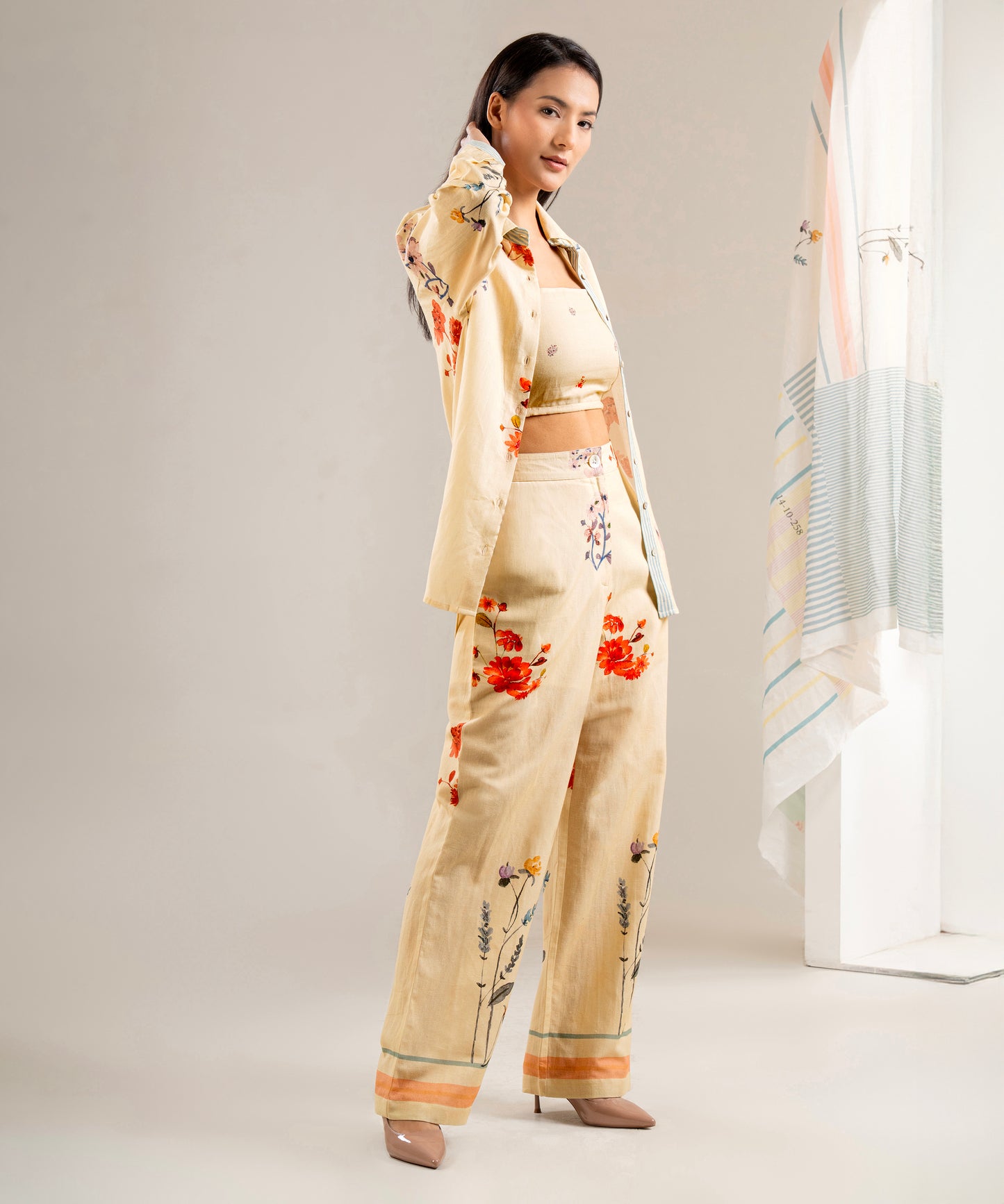 Girona Co-ord Set (Butter Yellow)