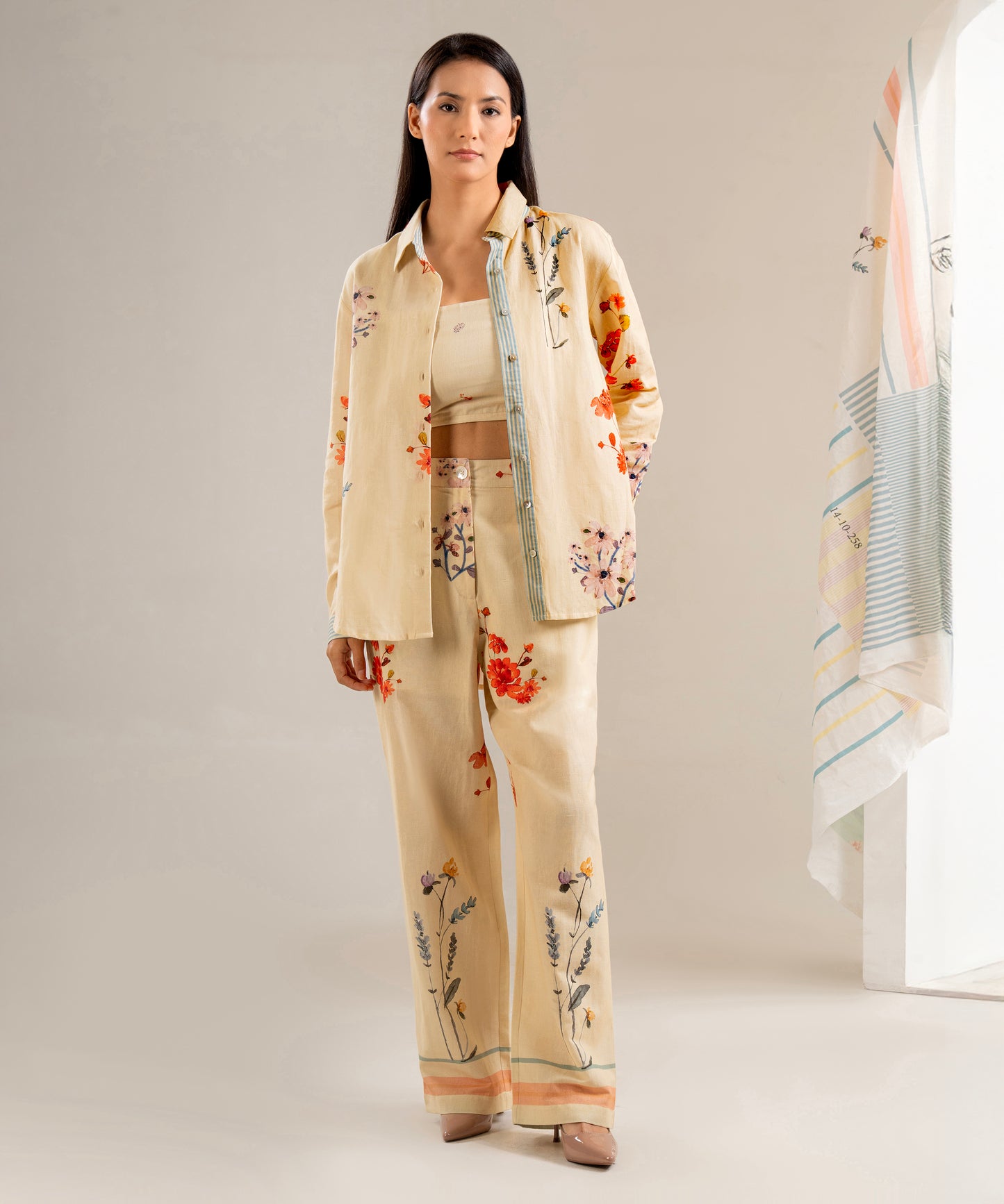 Girona Co-ord Set (Butter Yellow)