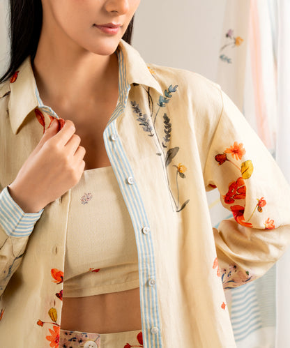 Girona Co-ord Set (Butter Yellow)