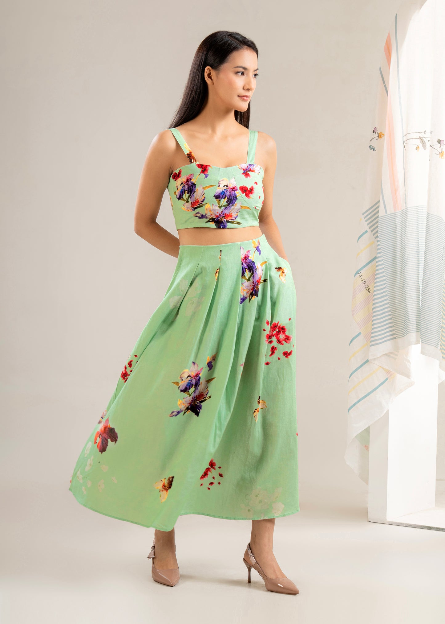 Porto Skirt Co-ord Set