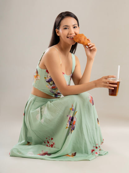 Porto Skirt Co-ord Set