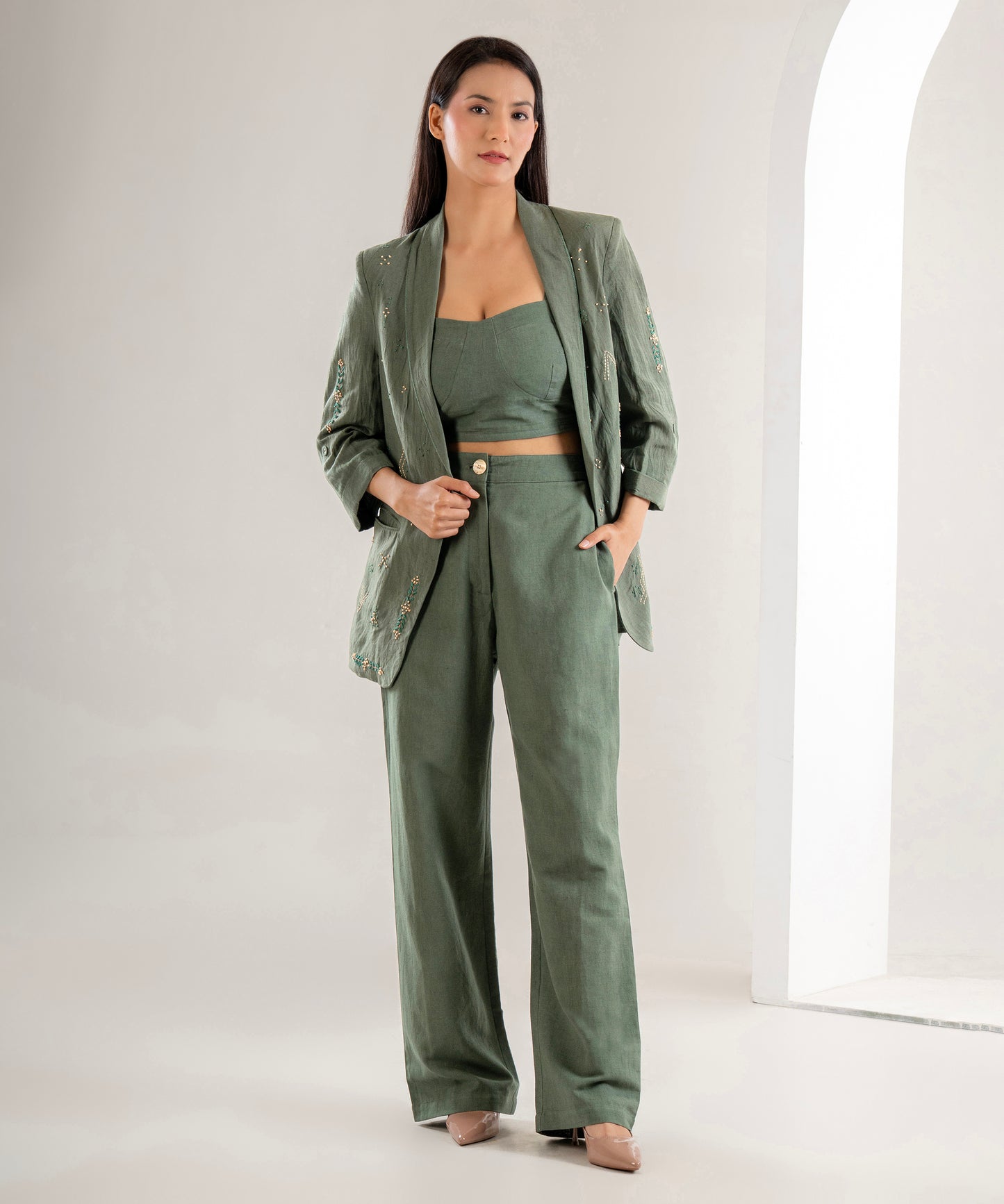 Monopoli Set (Olive)