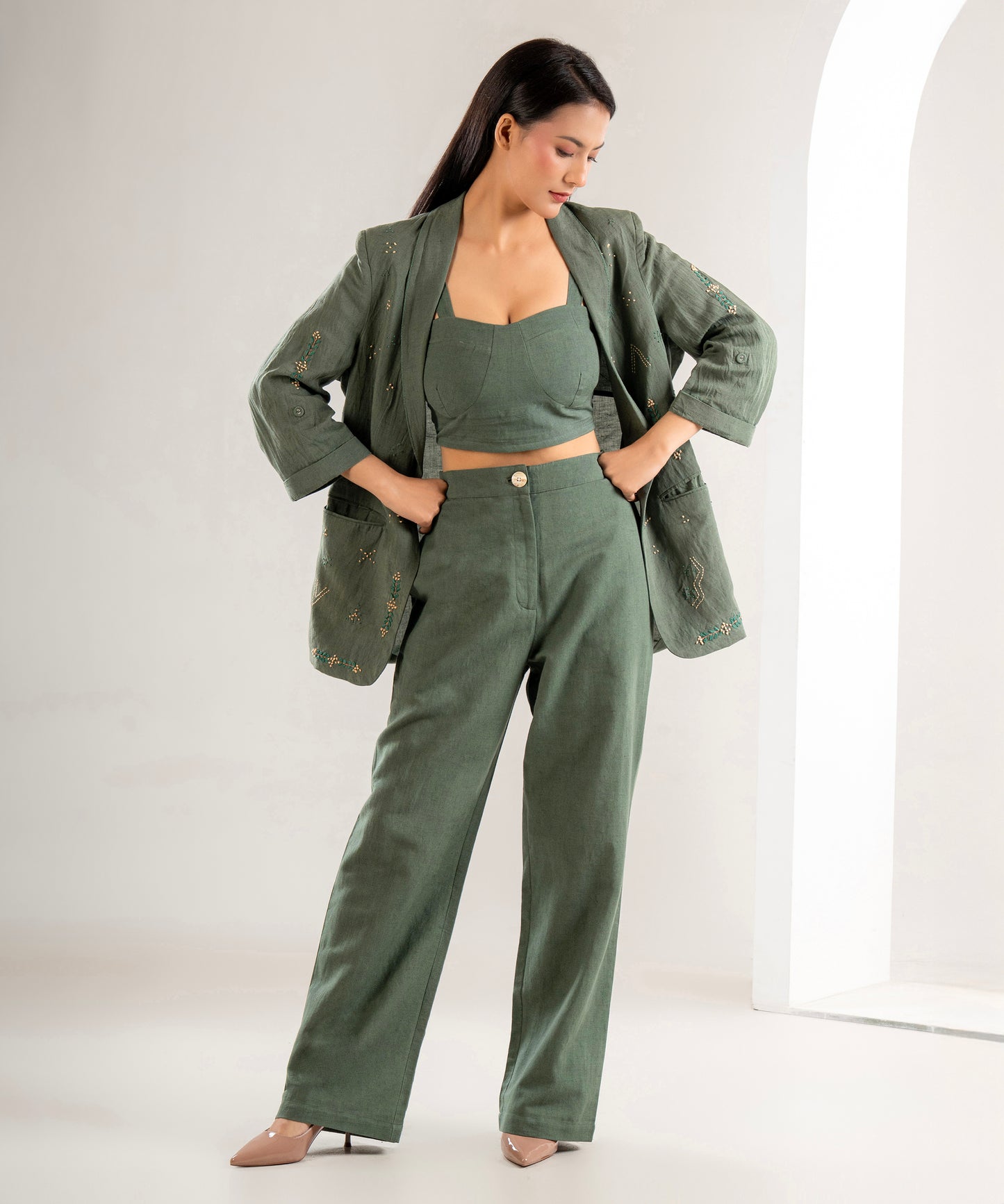 Monopoli Set (Olive)